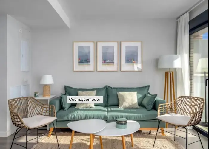 아파트 H2m Pacificio Seaview & Terrace & Common Pool 말라가