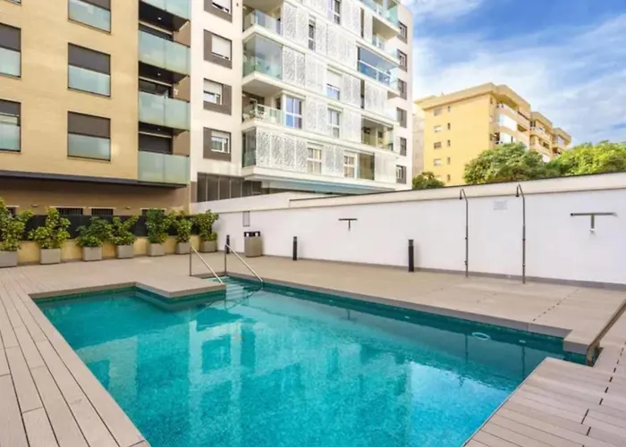 H2m Pacificio Seaview & Terrace & Common Pool * 말라가